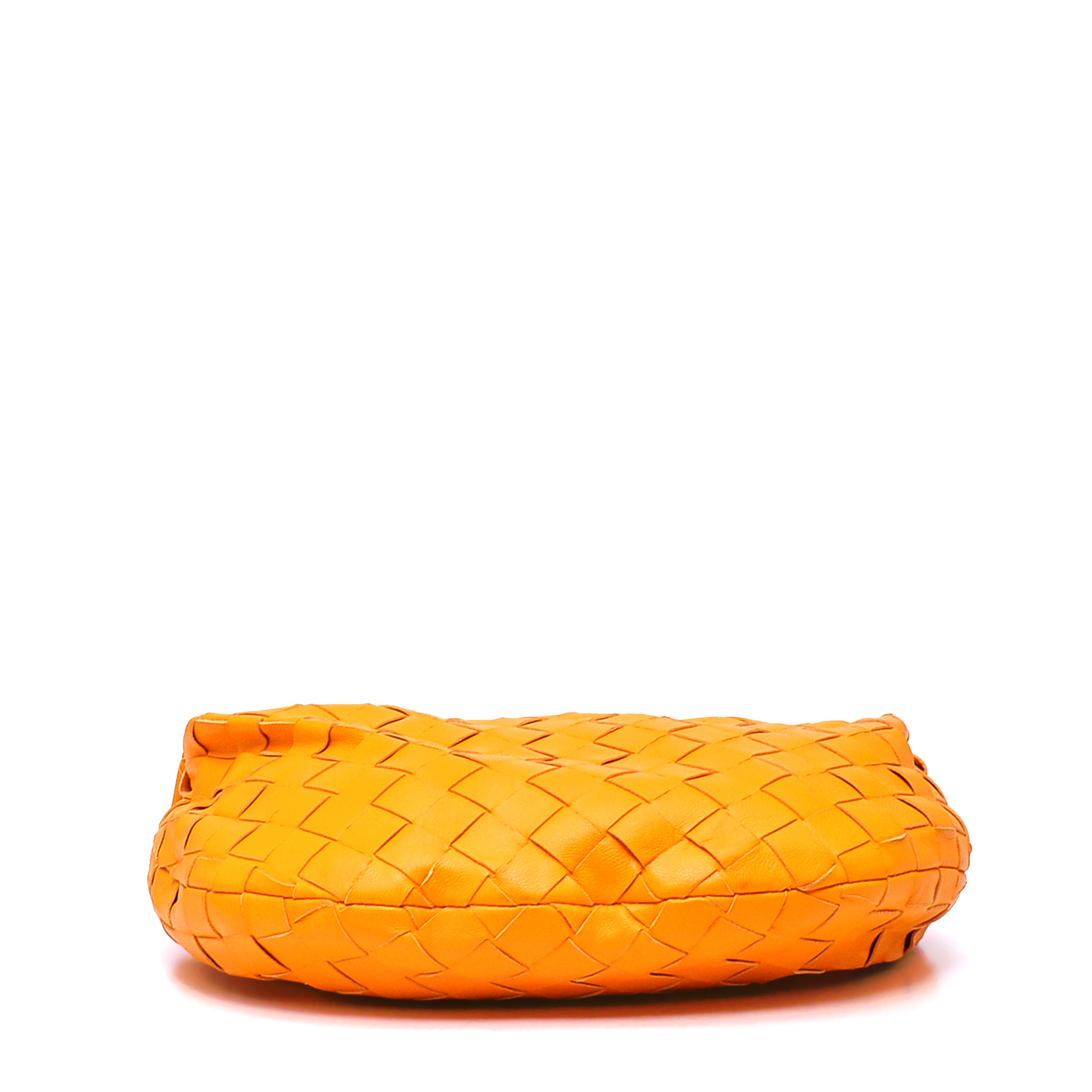 Bottega Veneta- Mandarin Mini Leather Jodie Top Handle Bag